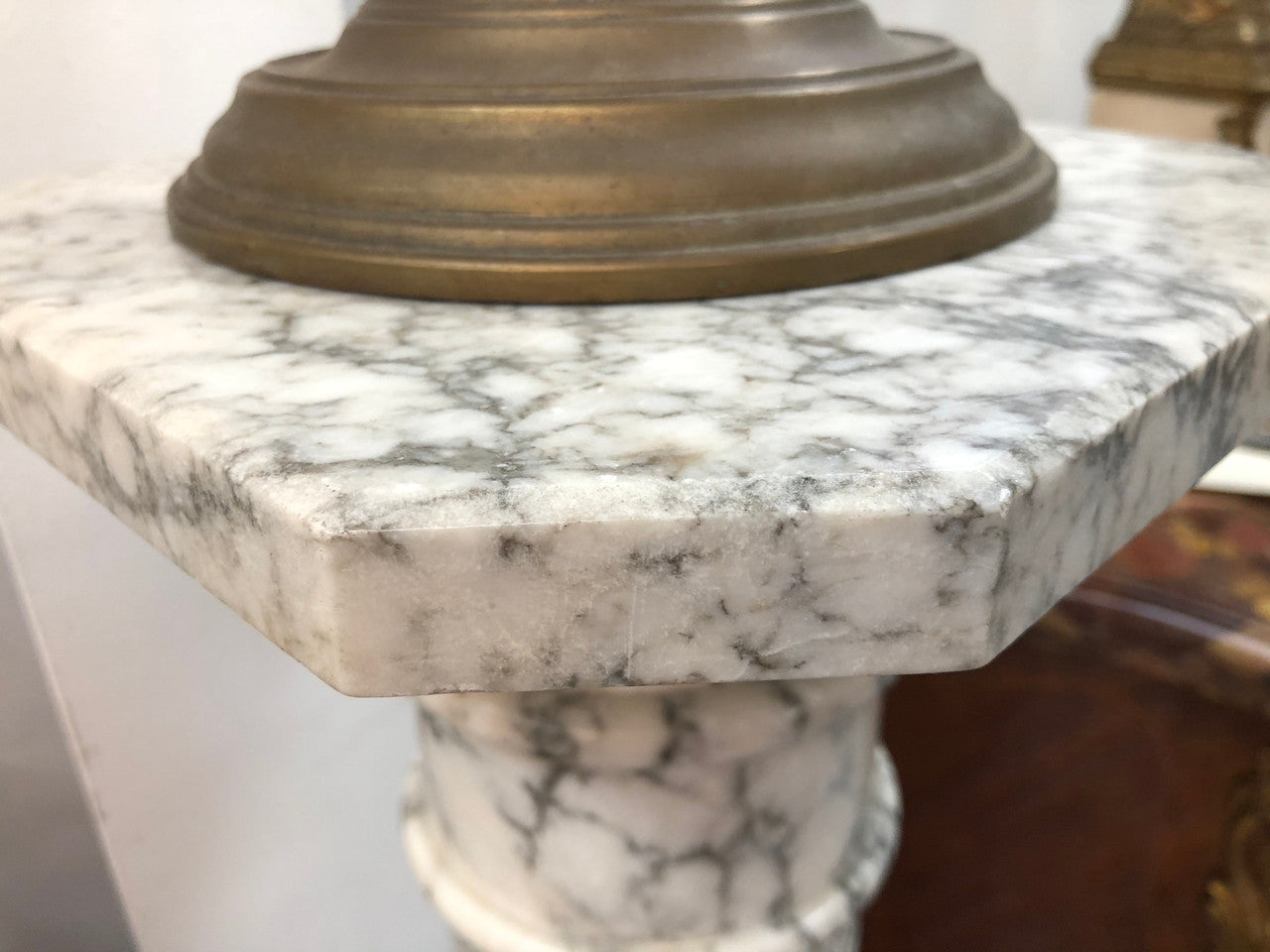 Antique Marble Pedestal