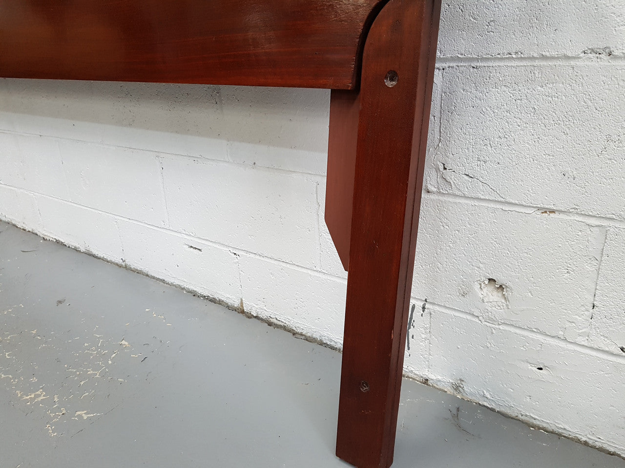 Victorian Mahogany King Size Bed Head