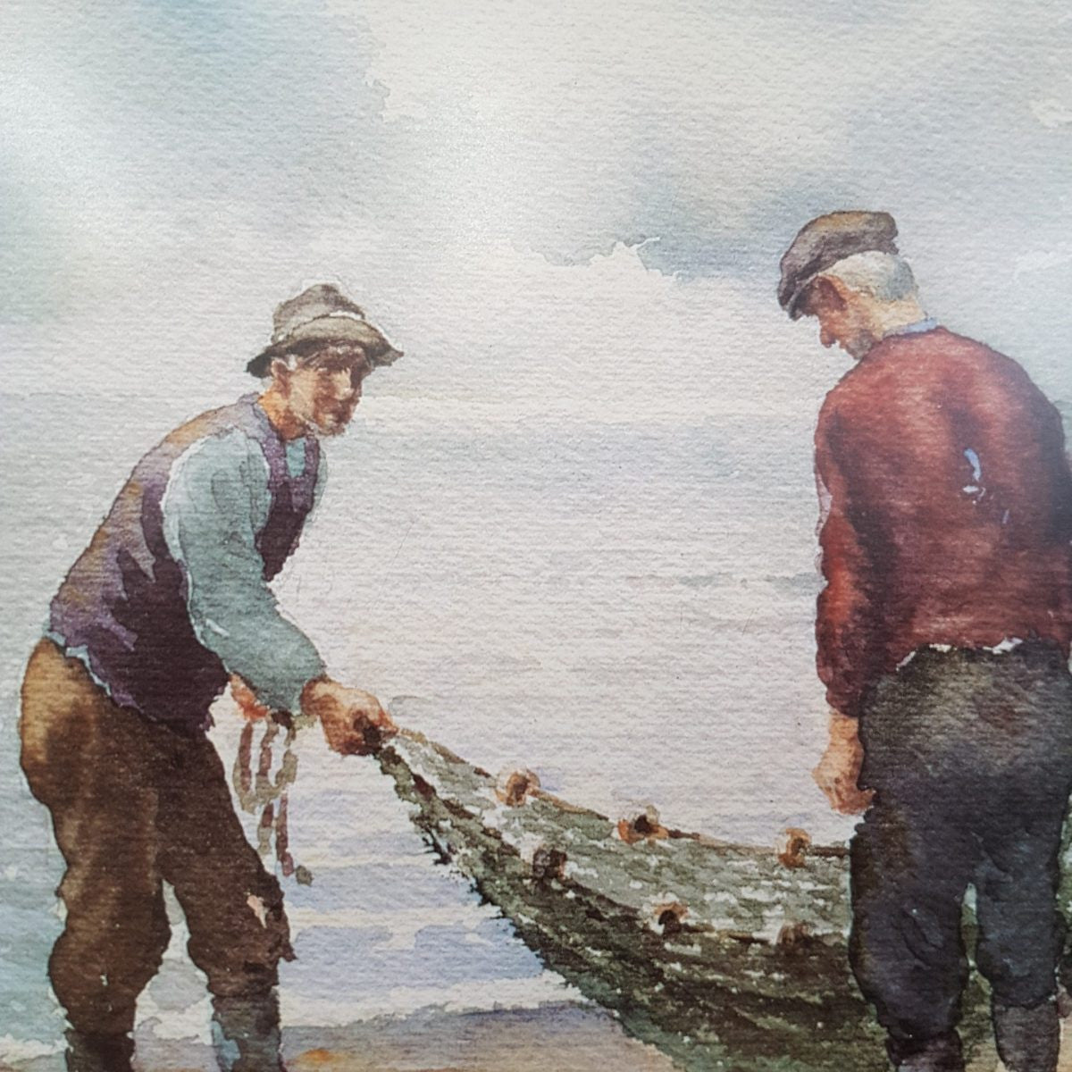 Framed Watercolour Painting