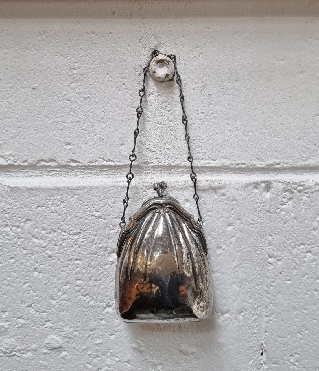 Edwardian Birmingham silver purse. In good condition please view photos as they help form part of the description.