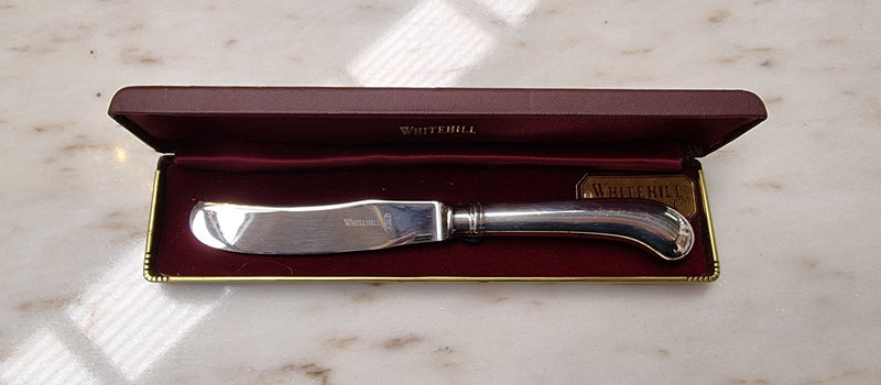Lovely Vintage "Whitehall" butter knife in original box.