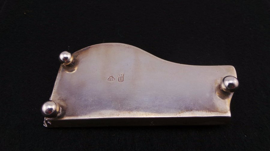 Antique French Silver Zither