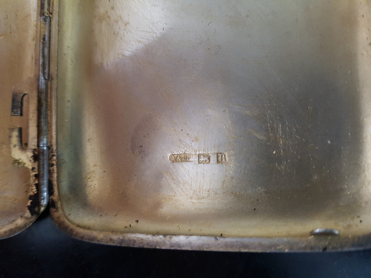 Birmingham Silver Card Case Hallmarked For sale at Moonee Ponds Antiques Airport West Showroom
