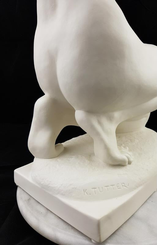 Large Art Deco Nude Figurine By Karl Tutter