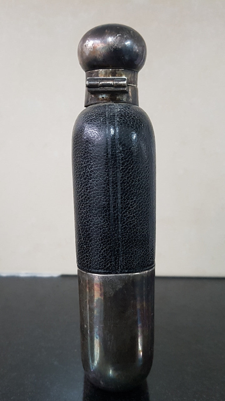 Rare Size Antique James Dixon & Sons Sheffield Quality Made Hip Flask