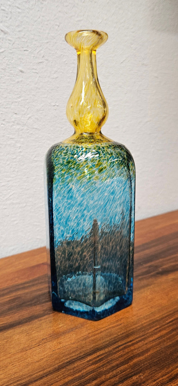 Kosta Boda Vase Model 47834 by Bertil Vallien Antikva Series. In good condition No Chips or Cracks.