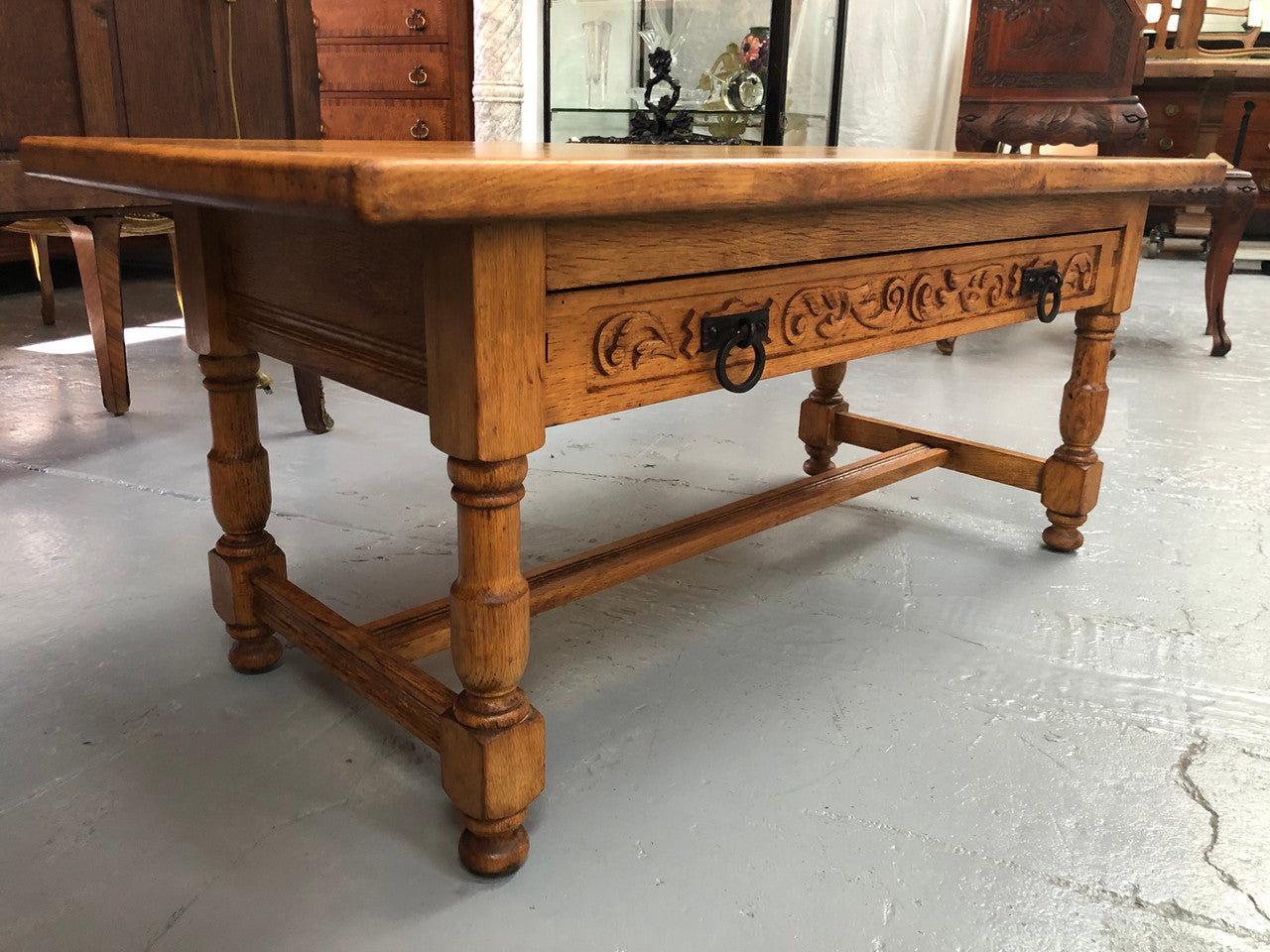 A Fabulous French Carved Coffee Table