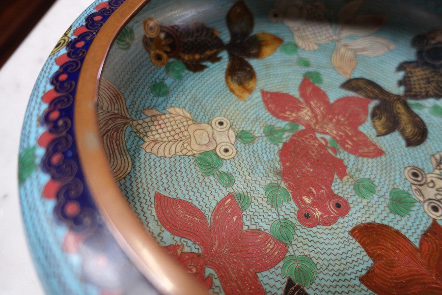 Antique Cloisonne Bowl