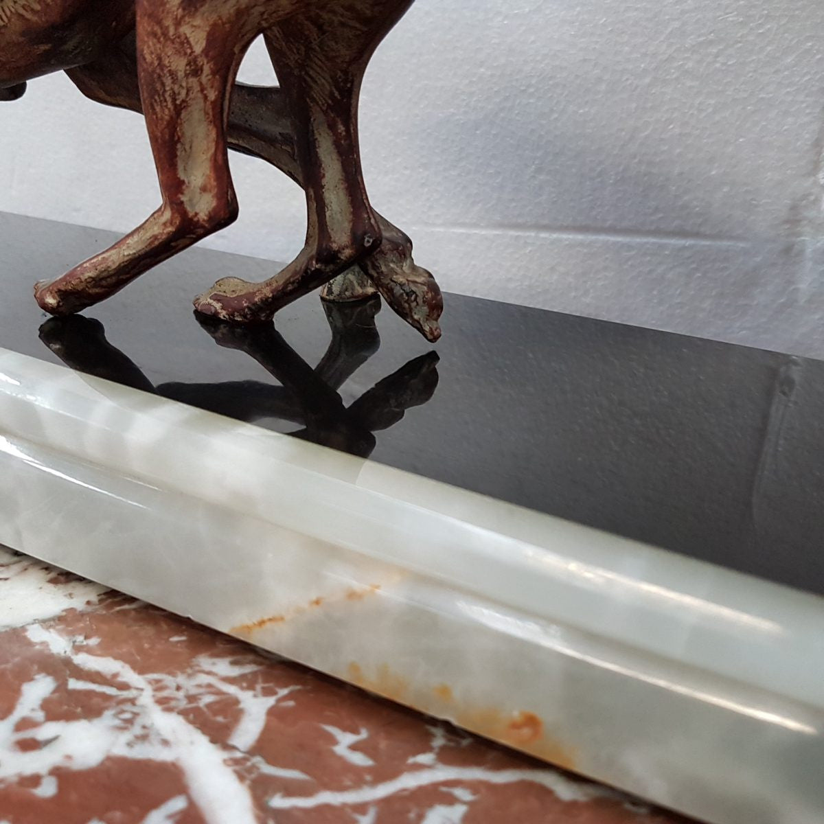 Art Deco French Hounds Sculpture