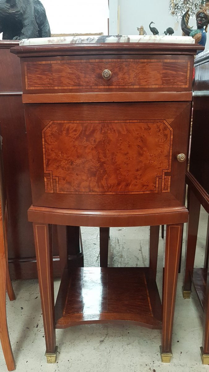 Pair Of French Louis XVI Style Bedsides