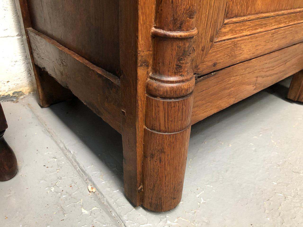 Early 19th Century Empire Oak Sideboard