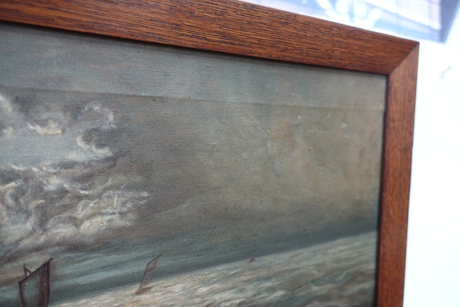 Edwardian Oil Painting