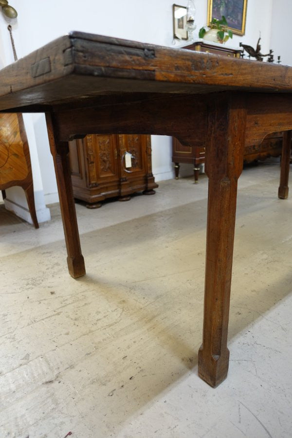 Large Elm Farmhouse Table