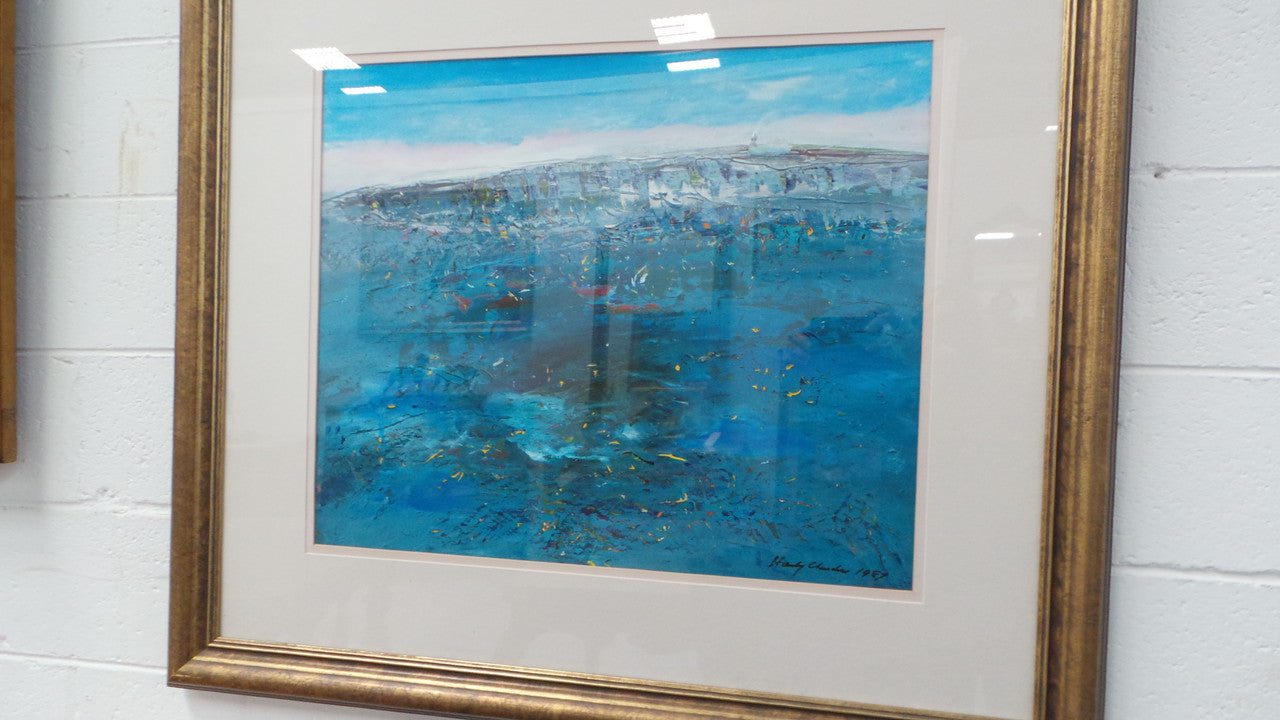 Stanley Churchus Oil Painting Titled "Portsea"