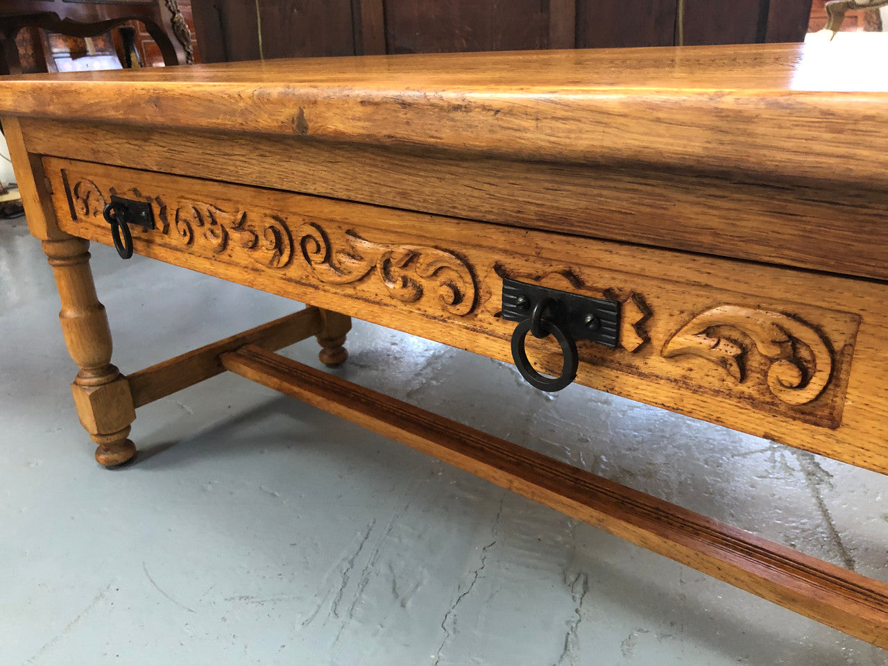 A Fabulous French Carved Coffee Table
