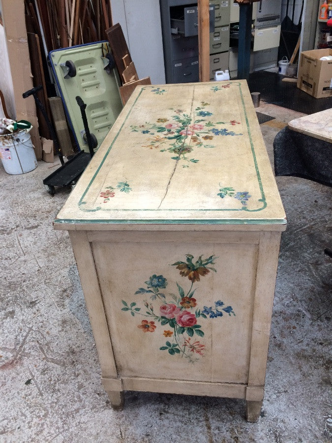 French 18th Century Painted Commode
