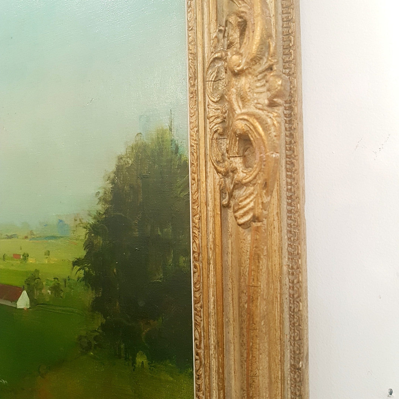 Stunning French Framed Oil On Canvas By Belgian Artist (Staf Stientjes)