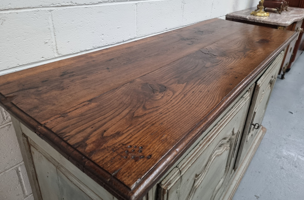 French Late 18th Century Painted Two Door Sideboard