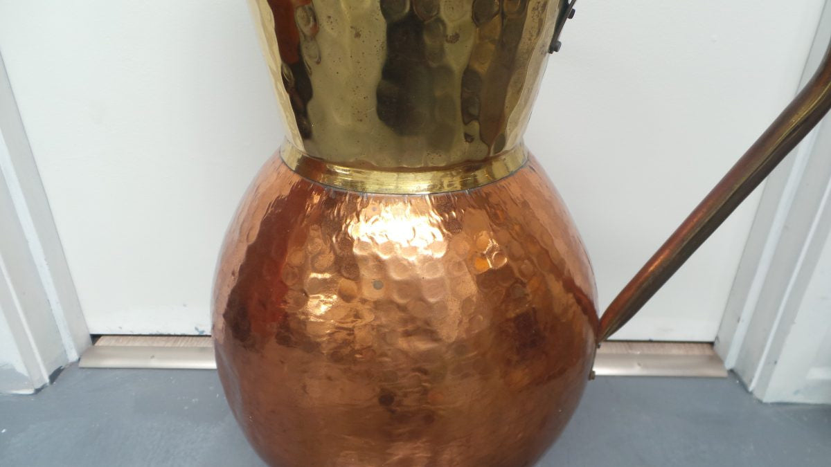 Antique French Copper Jug