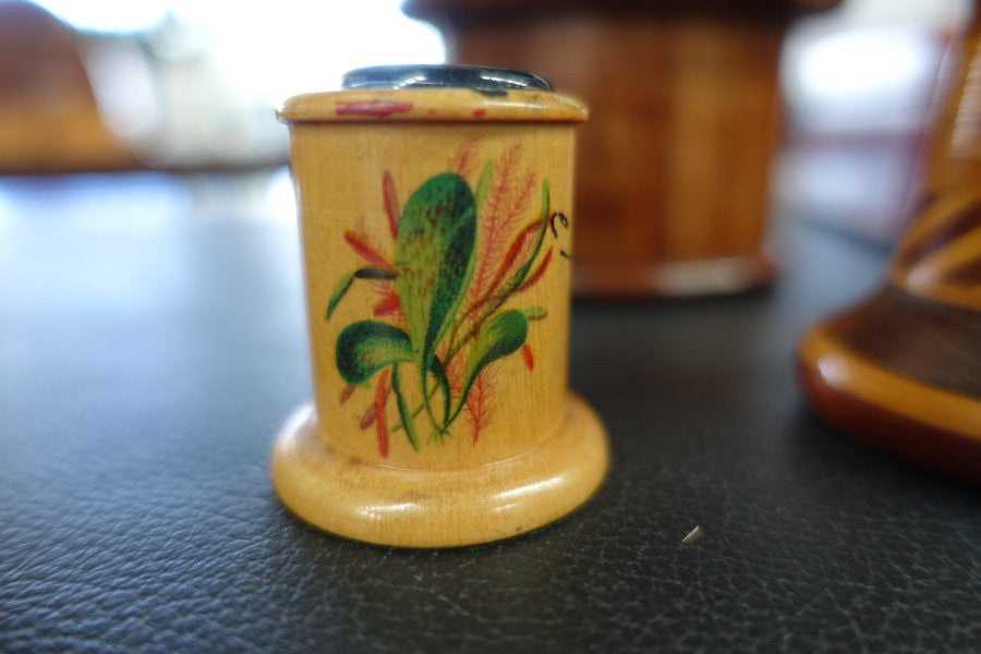 Assorted Selection Of Antique Treen Ware Boxes