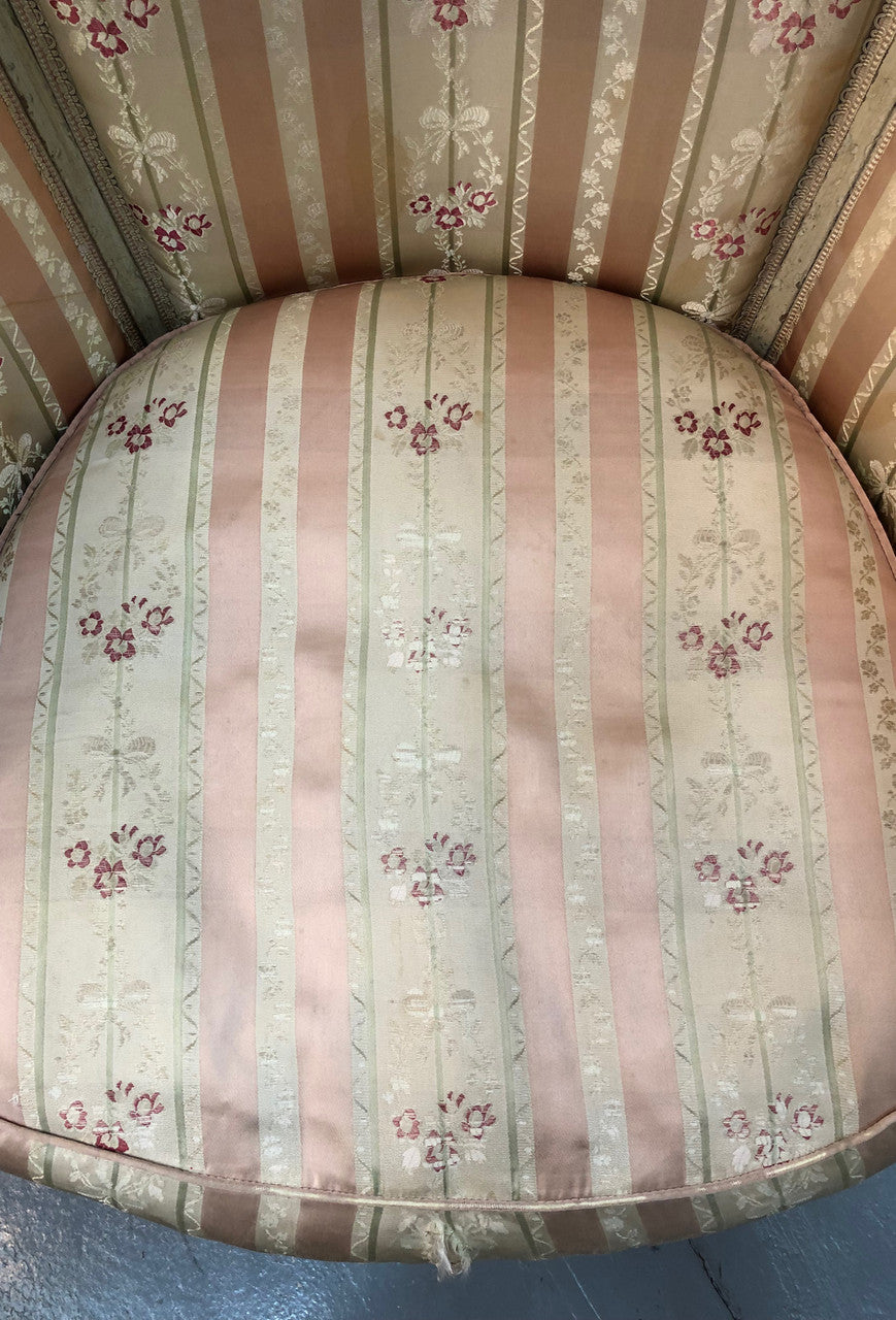 French Wing Back Chair