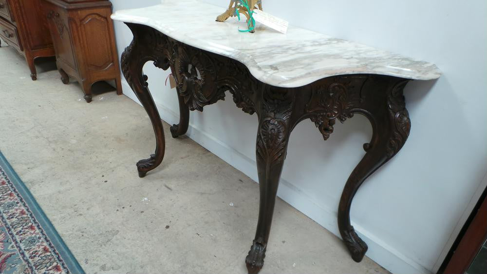 Louis XV Style Carved Console