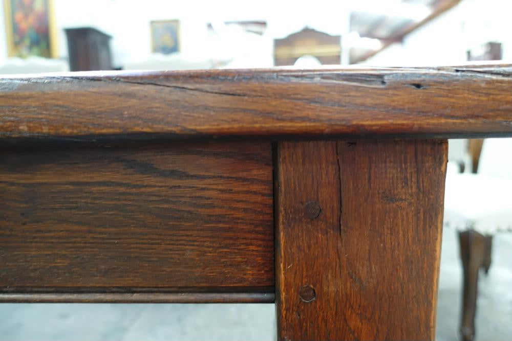 2.4 Meter French Oak Farmhouse Dining Table