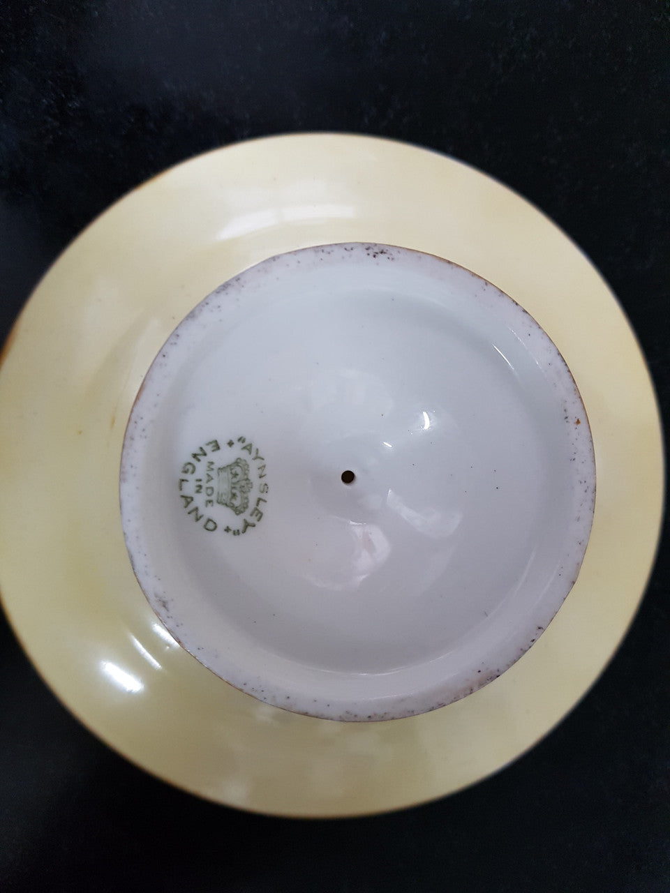 Hand-Painted & Signed Aynsley Miniature Comport