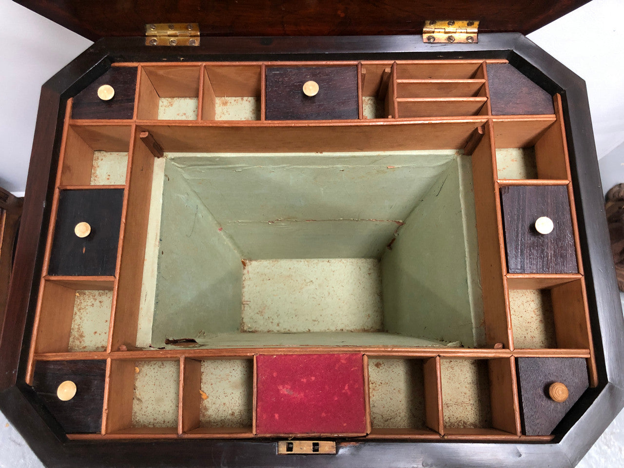 Early Victorian work/sewing/chess table. In amazing original detailed condition and it has been sourced locally. Circa: 1840.