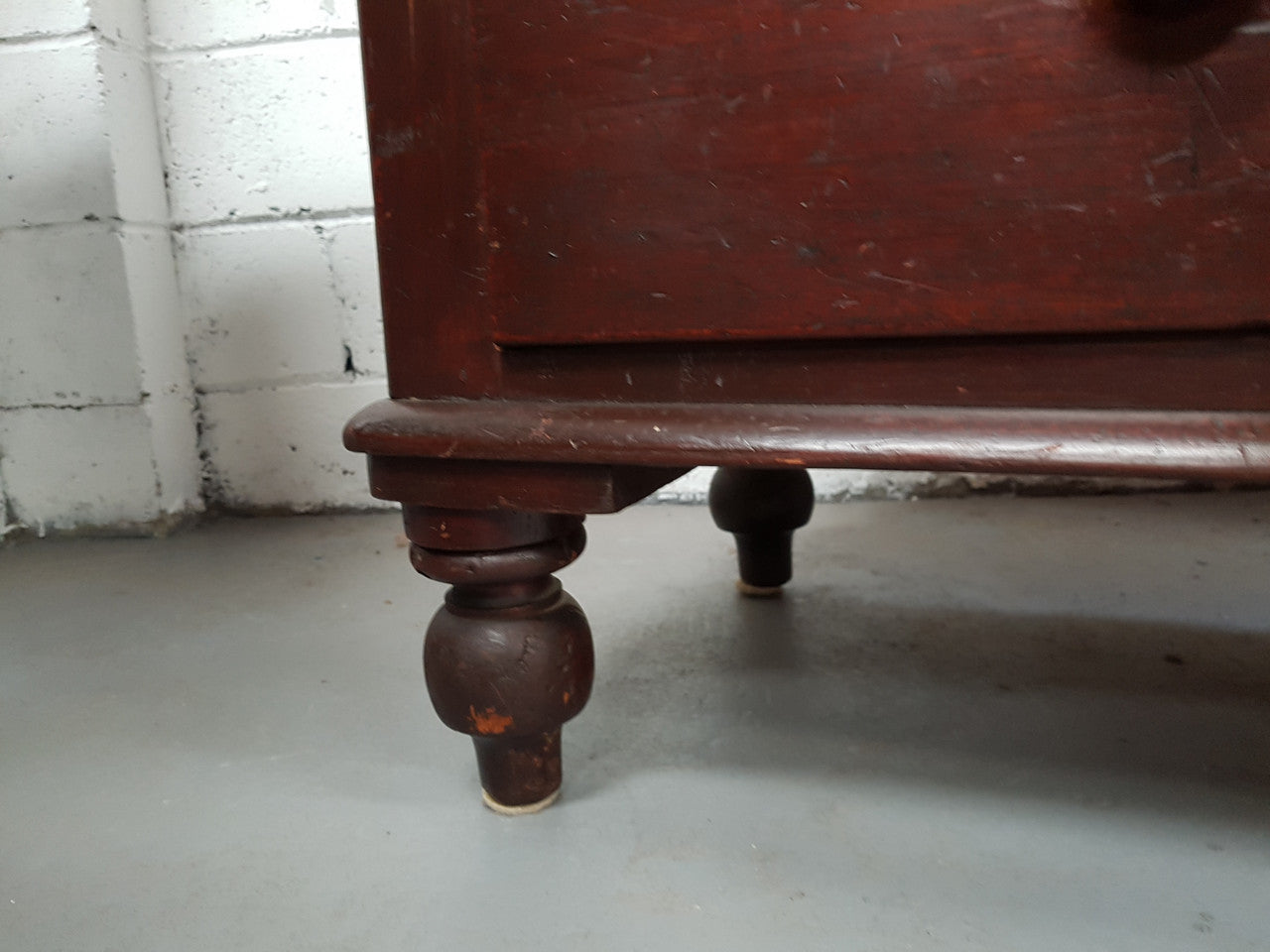 Victorian Cedar Chest Of Five Drawers