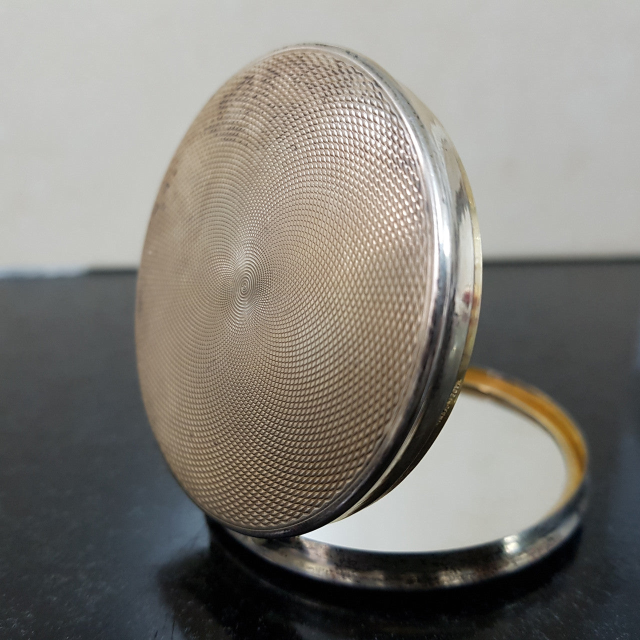 Stunning Silver & Guilloche Enamel Trinket Box