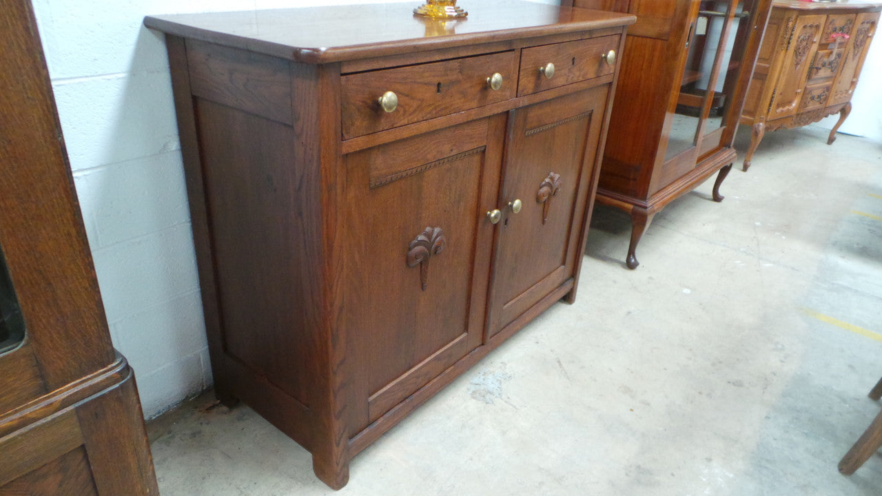 Stunning Early 19th Century French Oak Sideboard For Sale At Moonee Ponds Antiques