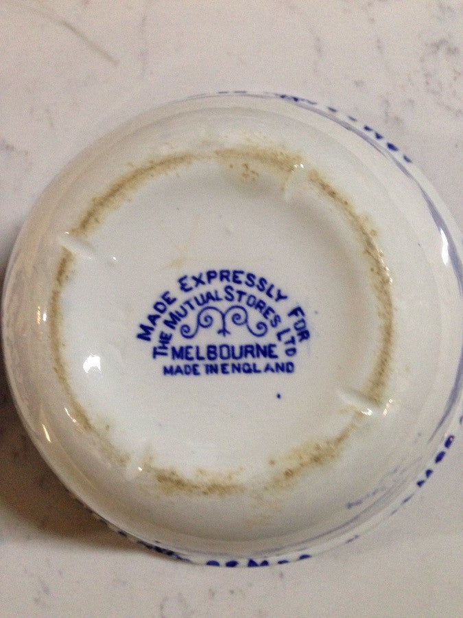 Pair Willow Pattern Bowls