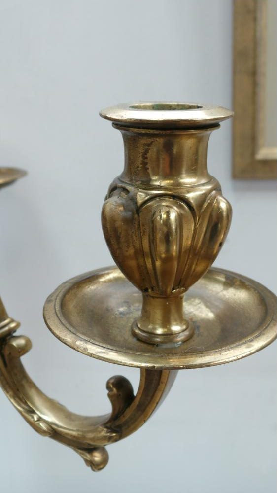 Antique French Gilt Bronze Candelabra