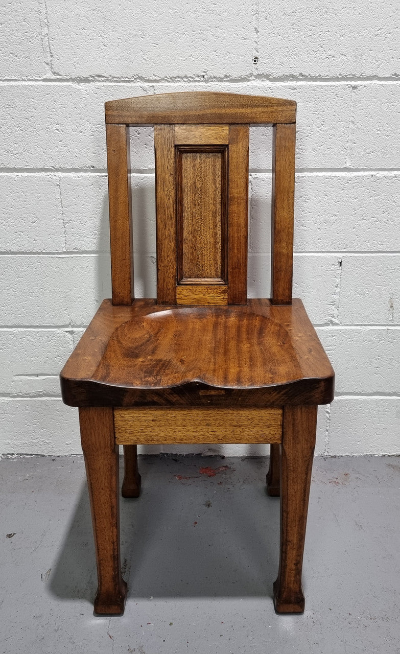 Australian Blackwood Arts & Crafts Hall Chair