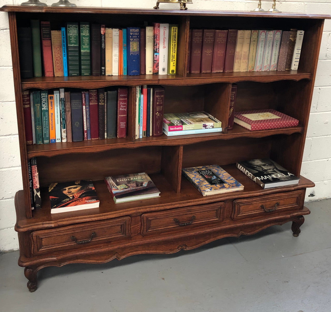 Beautiful French Oak Bookcase