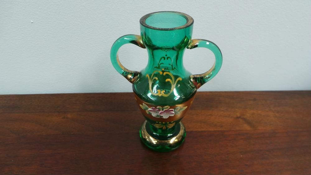 Bohemian Glass Vase