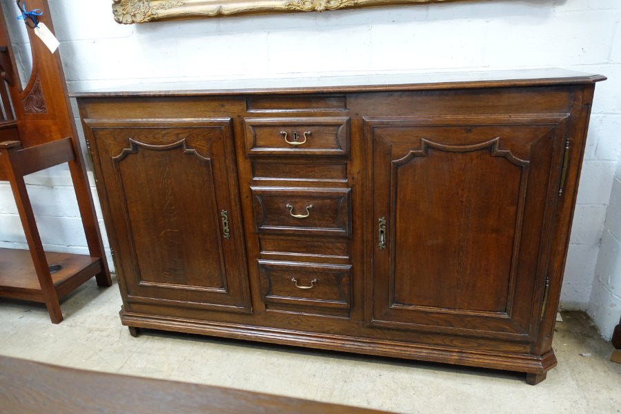 Antique French Oak Sideboard