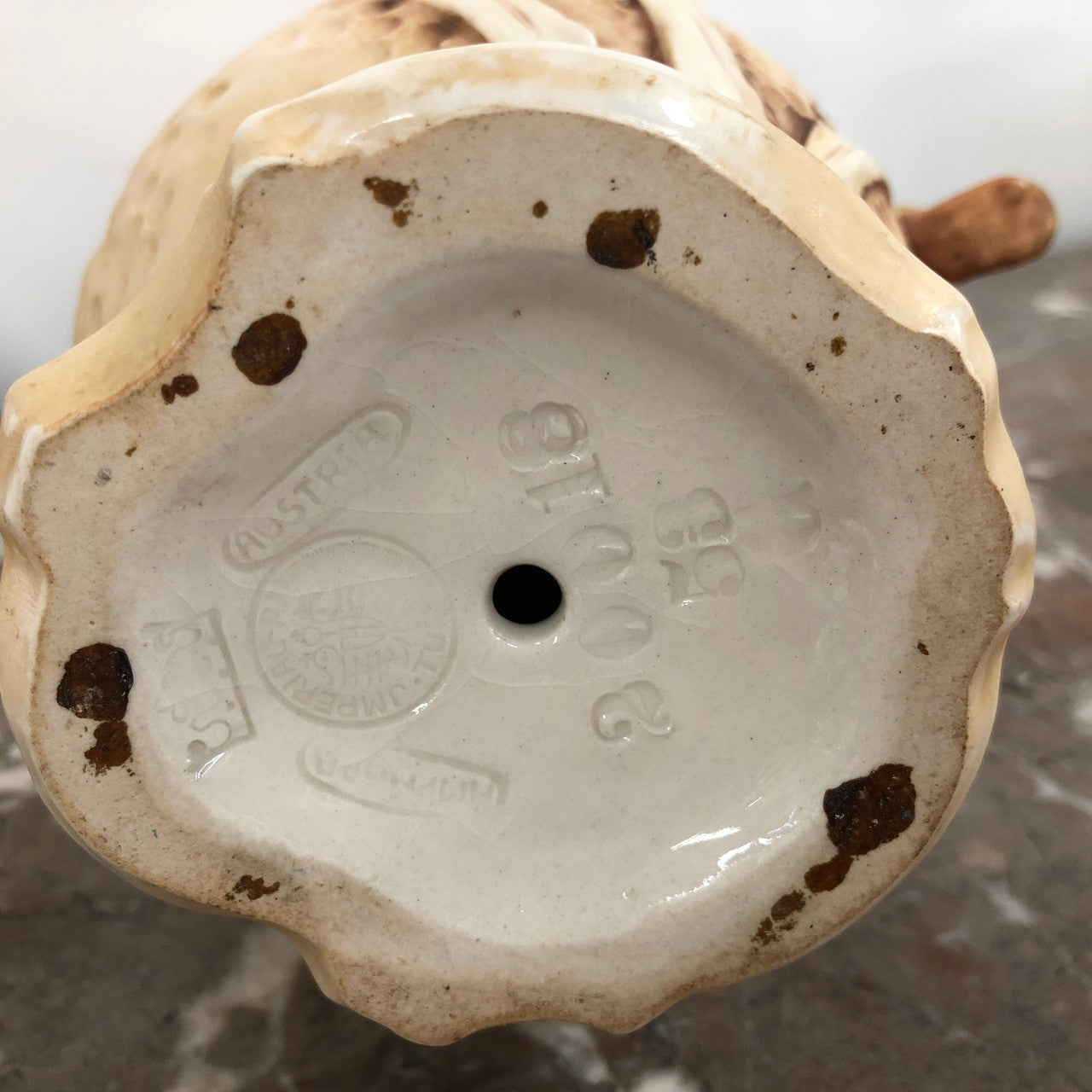 Pair Of Amphora Vases In Art Nouveau Style