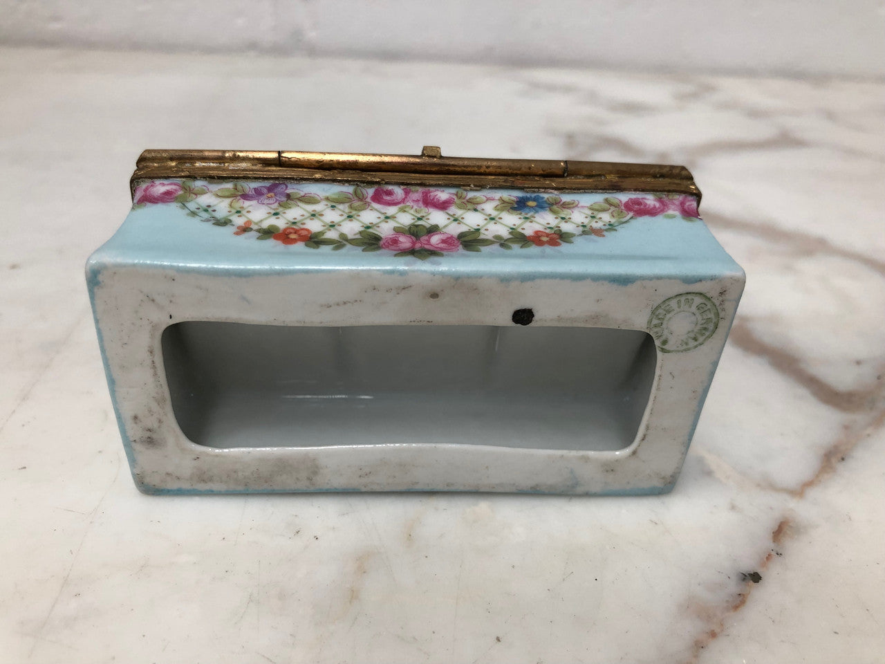 Rare Antique German Stamp Box