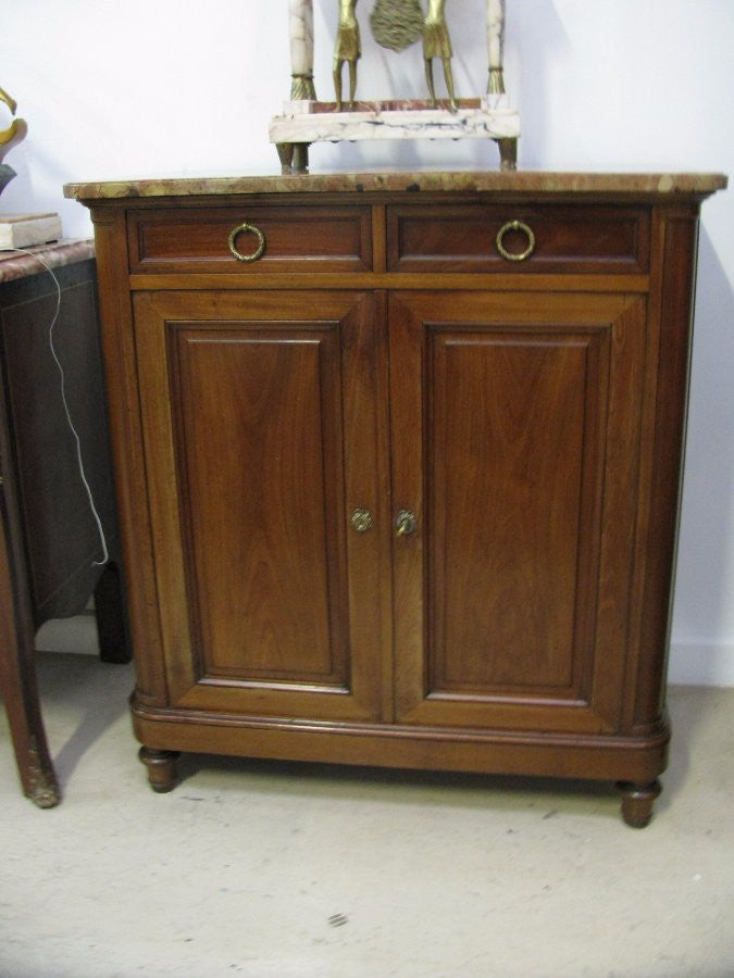 French Walnut Louis Xvi Th Style Cabinet