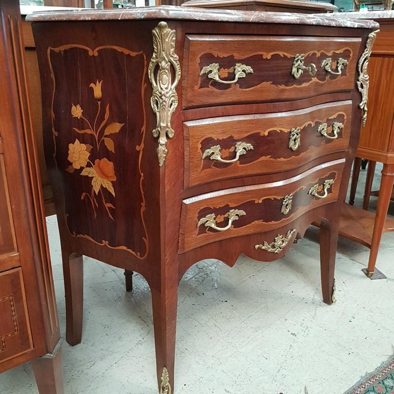 French Marble Top Commode