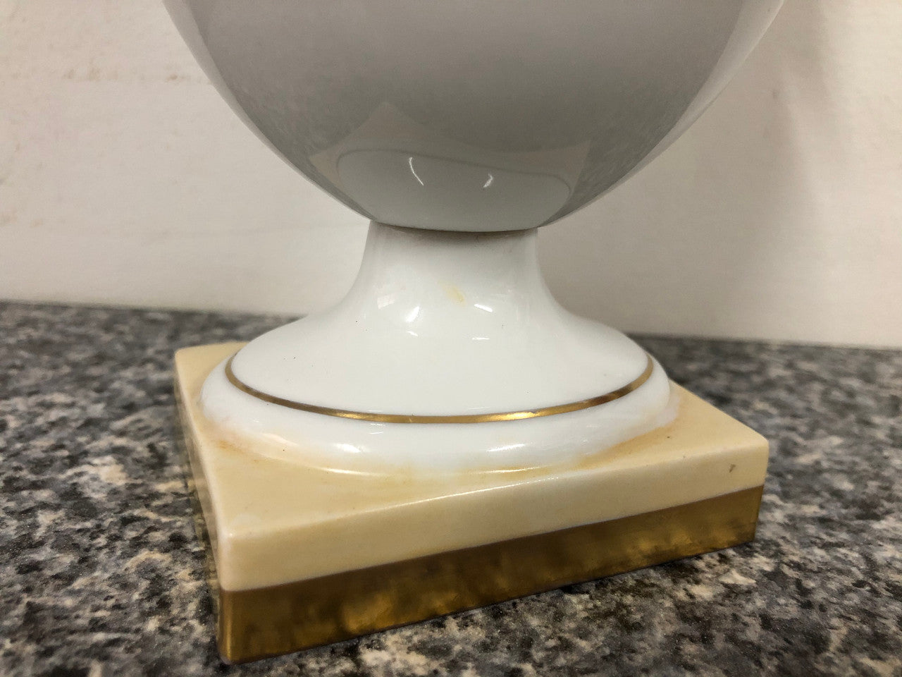 Beautiful Hand Painted Decorative Lidded Vase