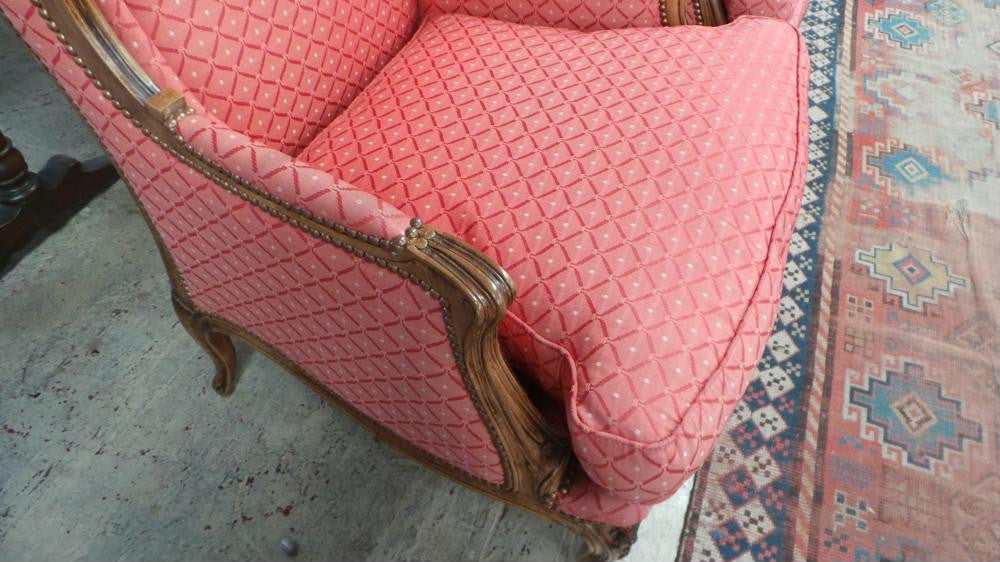 Pair Of French Carved Louis XV Style Fauteuils