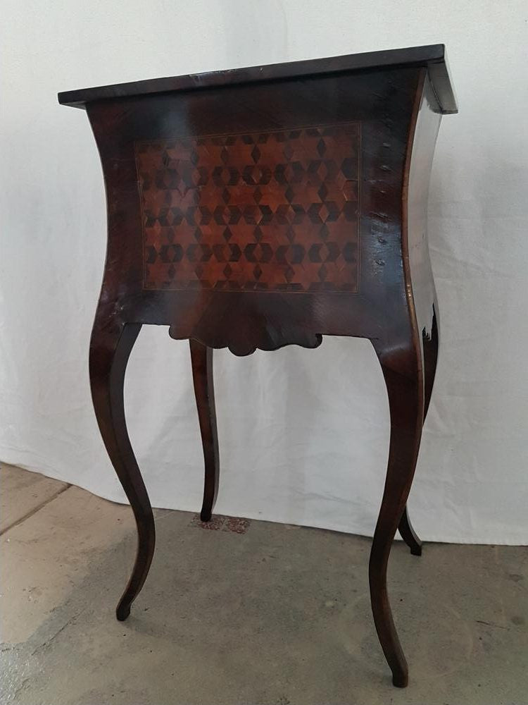 Antique Continental Bedside Cabinet
