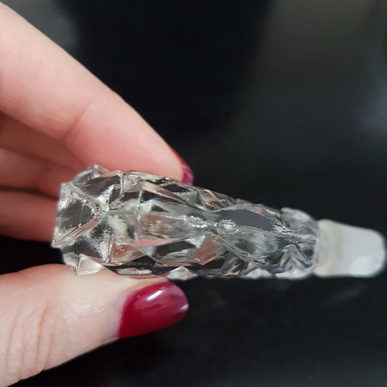 Vintage Crystal Perfume Bottle