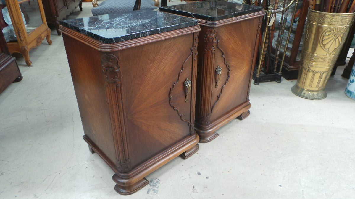 Pair of Art Deco Bedside Cabinets-3