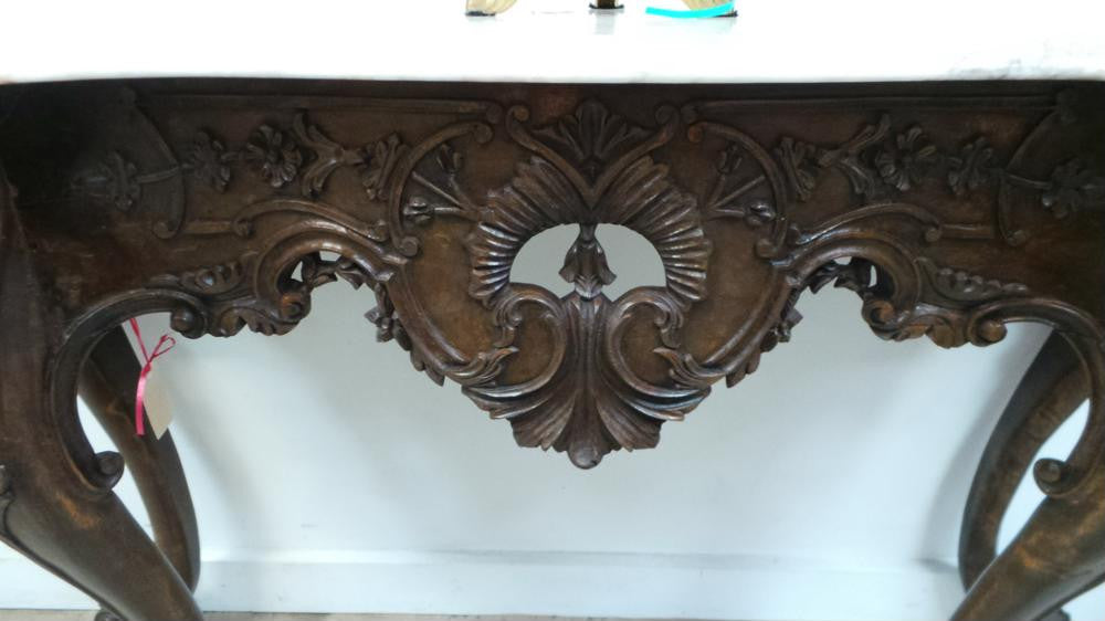 Louis XV Style Carved Console