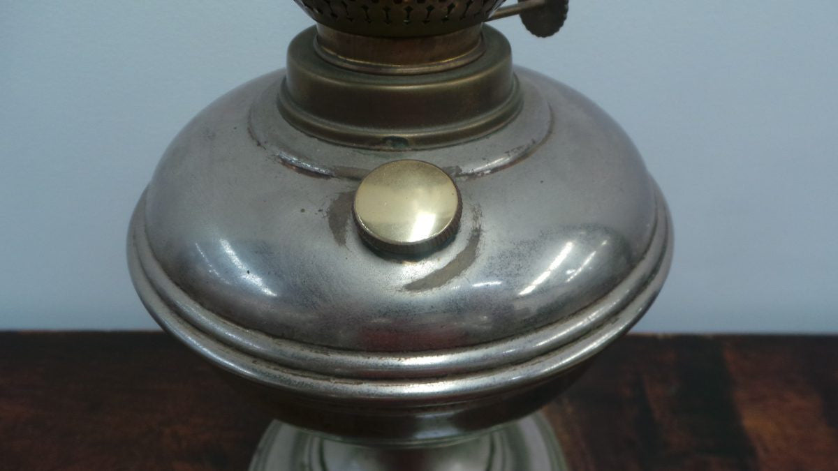 Vintage Metal Oil Lamp