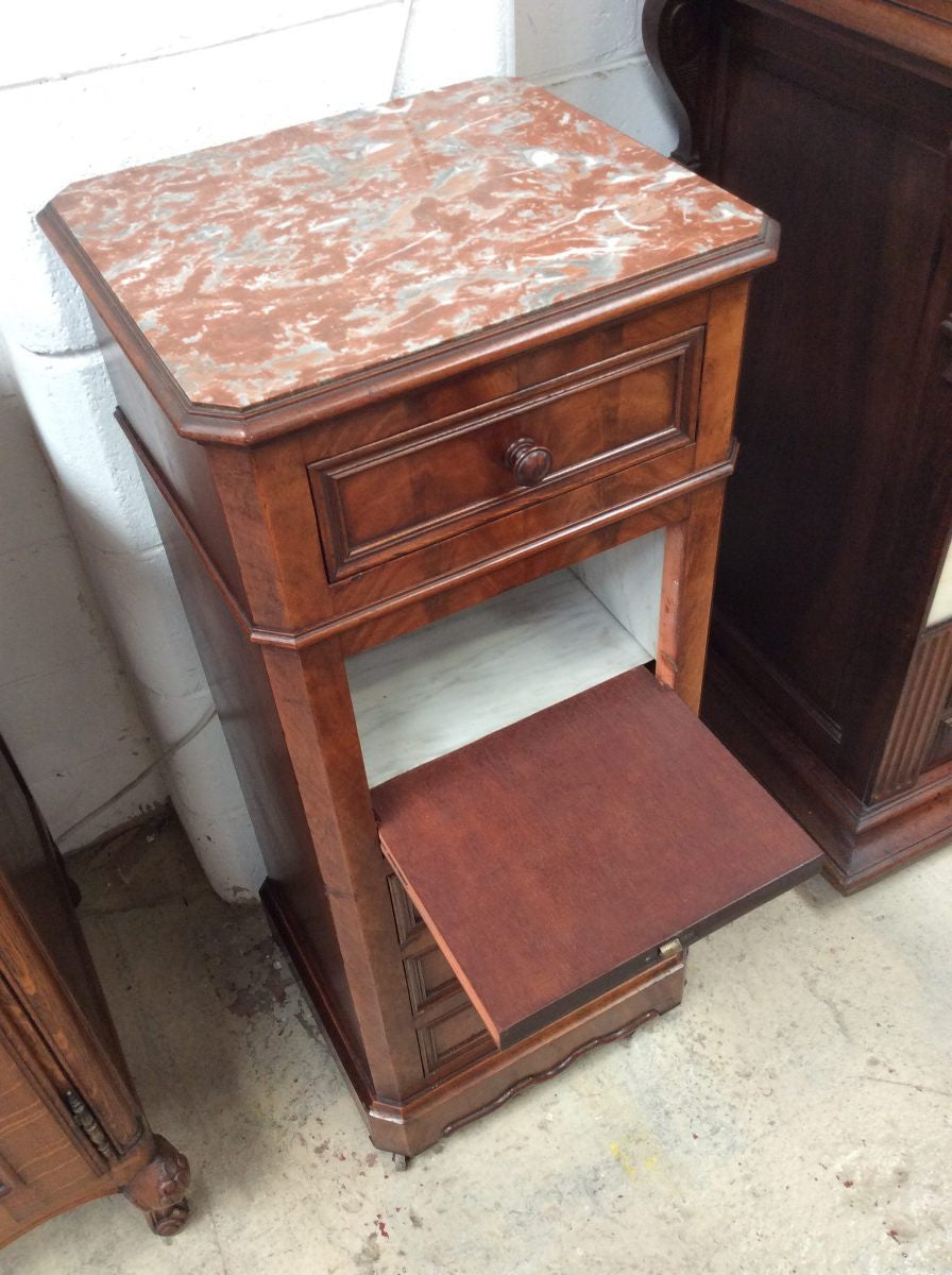 19th Century Walnut Henry II Style Multi Drawer Cabinet